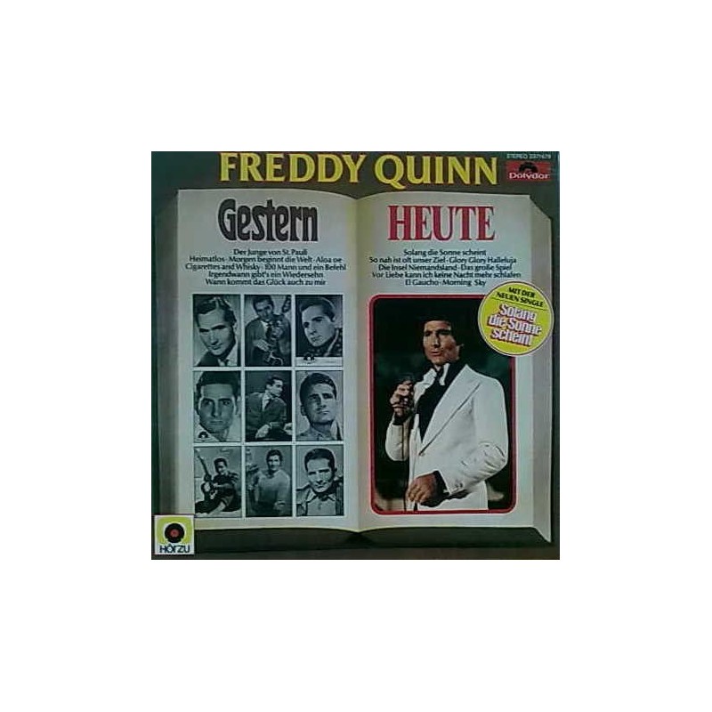 Quinn Freddy – Freddy Gestern Freddy Heute|1976 Polydor – 2371 679 Quinn Freddy – Freddy Gestern Freddy Heute|1976 Polydor – 2371 679