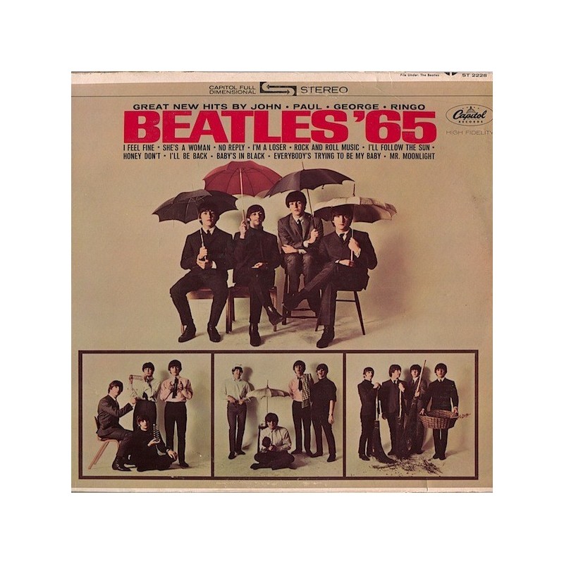 Beatles ‎The – Beatles '65|1964    Capitol Records ‎– ST-2228