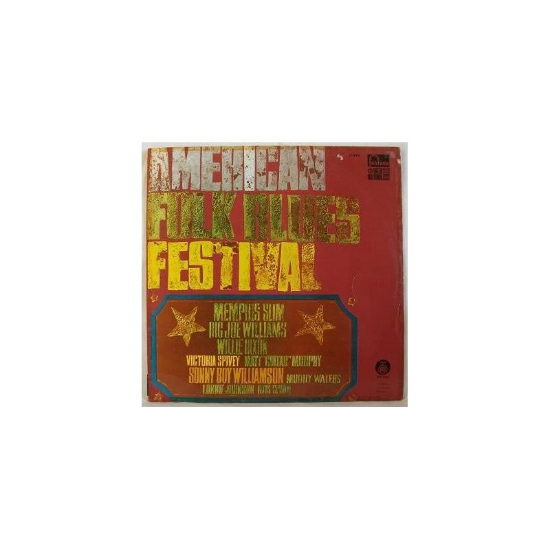 Various ‎– American Folk Blues Festival|LPV 4337, Fontana ‎