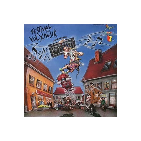Various ‎– Festival Der Volxmusik|1990     SPV 008-30881