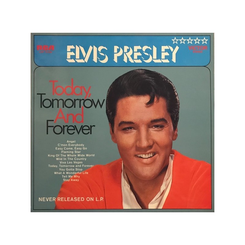 Presley Elvis ‎– Today, Tomorrow And Forever|1969      RCA Victor ‎– LSP 10220
