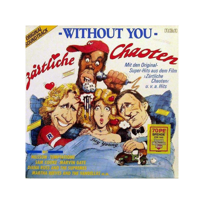 Various ‎– Soundtrack -Without You - Zärtliche Chaoten|1987   RCA ‎– BL 90075