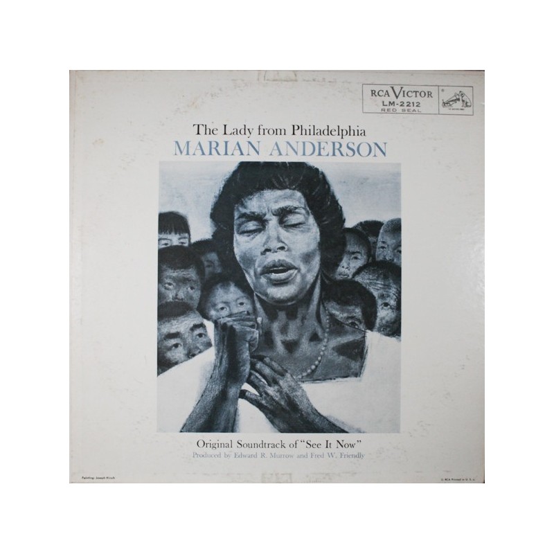 Anderson Marian – Soundtrack-The Lady From Philadelphia|1958 RCA Victor Red Seal – LM 2212 Anderson Marian – Soundtrack-The Lady From Philadelphia|1958 RCA Victor Red Seal – LM 2212