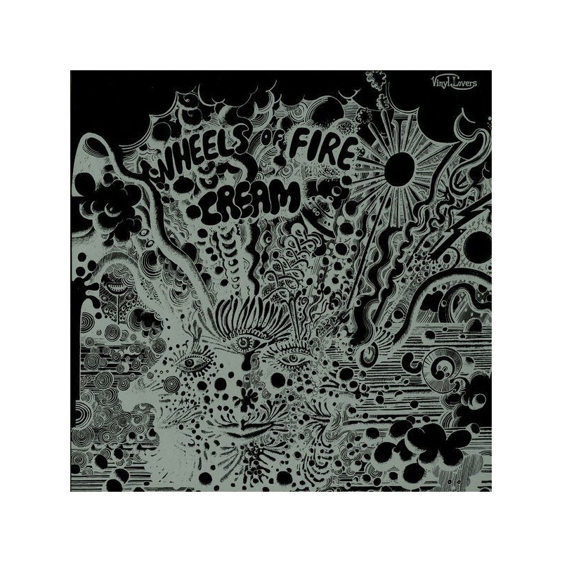 Cream ‎– Wheels On Fire - Live At The Fillmore|2008    Vinyl Lovers ‎– 999192