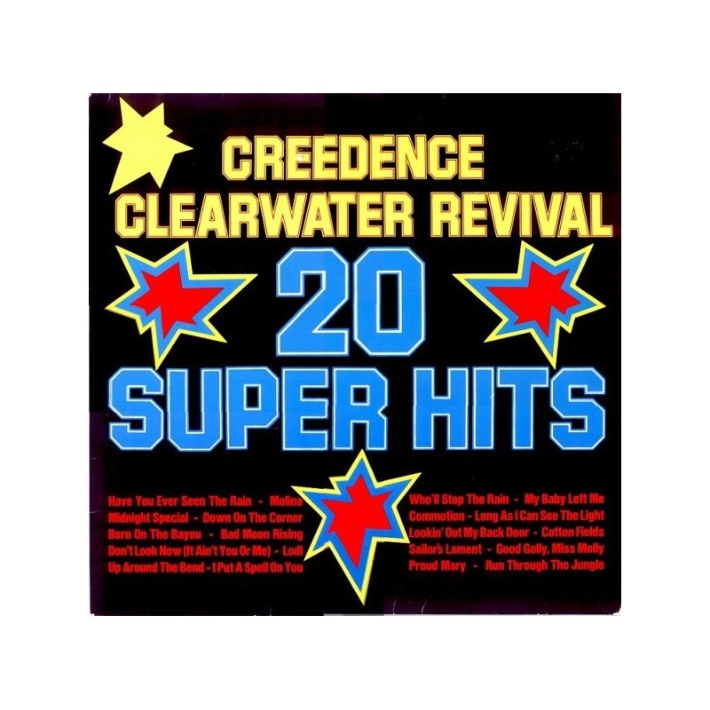 Creedence Clearwater Revival ‎– 20 Super Hits|1972    Bellaphon ‎– BS 45004