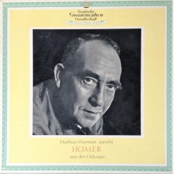 Wieman Mathias - Homer ‎– Aus Der Odyssee| Deutsche Grammophon ‎– 43033/34 LPMS