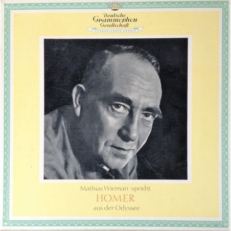 Wieman Mathias - Homer ‎– Aus Der Odyssee| Deutsche Grammophon ‎– 43033/34 LPMS