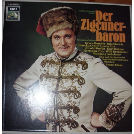 Strauss Johann Jr. ‎– Der Zigeunerbaron - Gesamtaufnahme |EMI 34516-Club Edition