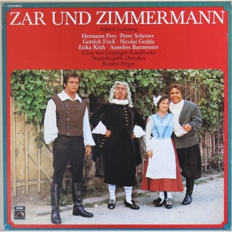 Lortzing ‎ Albert – Zar Und Zimmermann |1 C 183-29 302/04-3-LP-Box