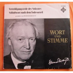 Krauss Werner-Schlußwort nach dem Todesurteil |1960    Wort und Stimme Telefunken LT 6542