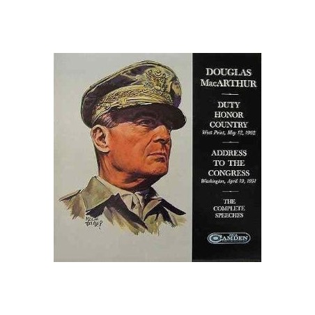 MacArthur Douglas ‎General– The Farewell Addresses Of ...|1964    RCA Camden ‎– SPC-100