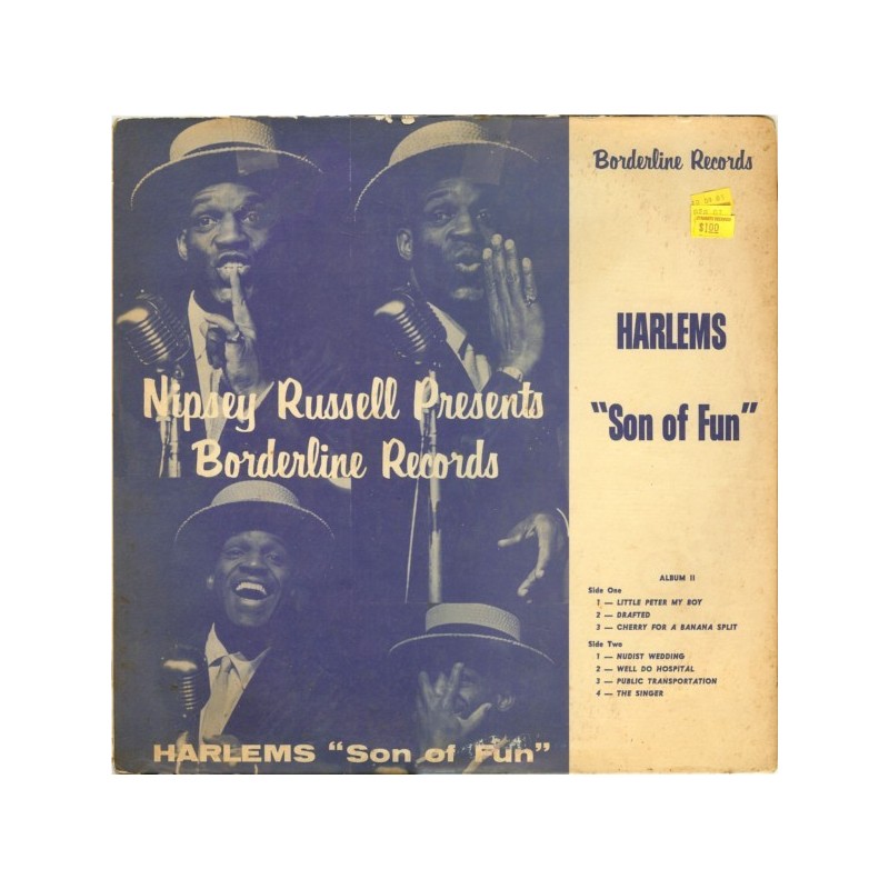 Russell Nipsey – Harlem's "Son Of Fun" | Borderline Records – VOL. 2 Russell Nipsey – Harlem's "Son Of Fun" | Borderline Records – VOL. 2