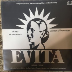 Webber Andrew Lloyd- Tim Rice ‎– Evita-  Deutschsprachigen Erstaufführung|1982   6.25307