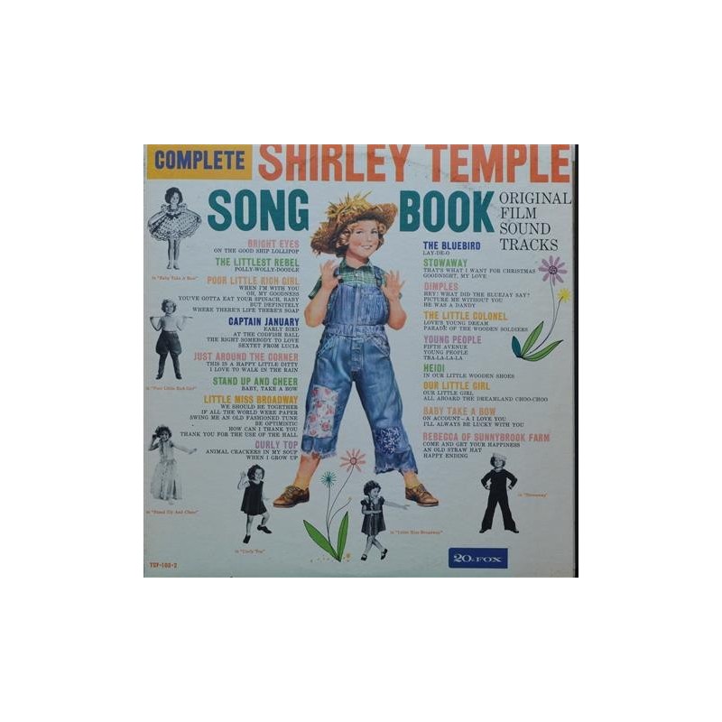 Temple Shirley – Song Book Original Film Sound Tracks |1959 20th Fox – TCF1032 Temple Shirley – Song Book Original Film Sound Tracks |1959 20th Fox – TCF1032