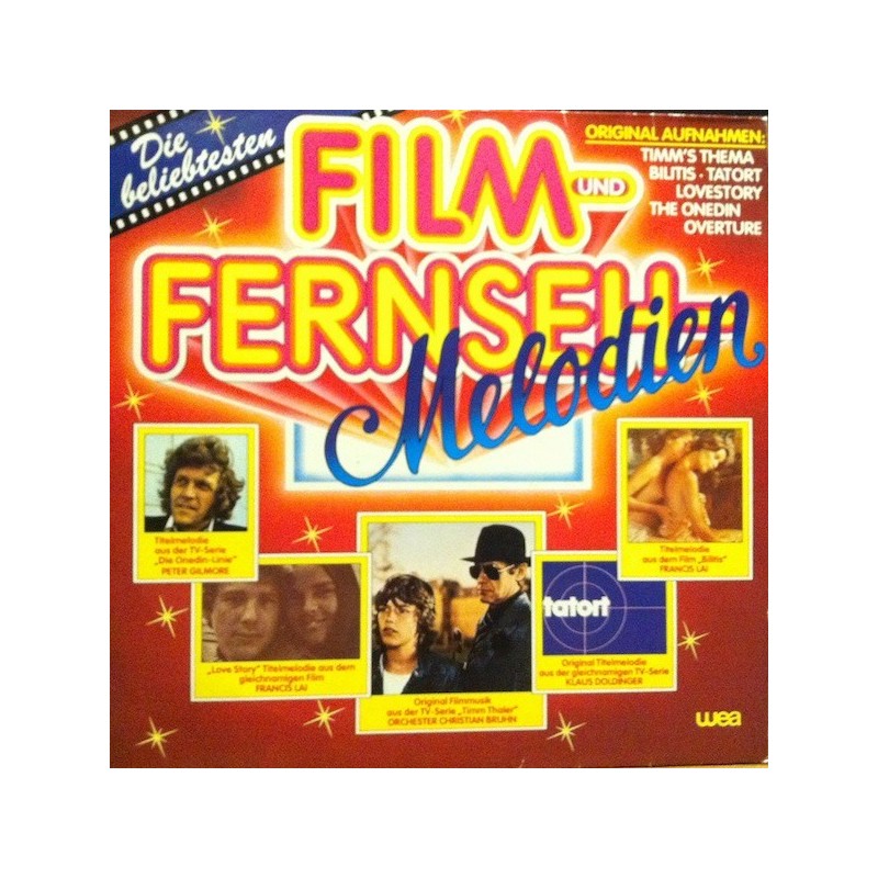 Various ‎– Die beliebtesten Film und Fernseh-Melodien |1980      WEA ‎– 58 134