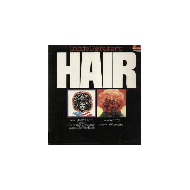 "Haare" Ensemble – Haare (Hair) |1968 Polydor – 92 147 "Haare" Ensemble – Haare (Hair) |1968 Polydor – 92 147