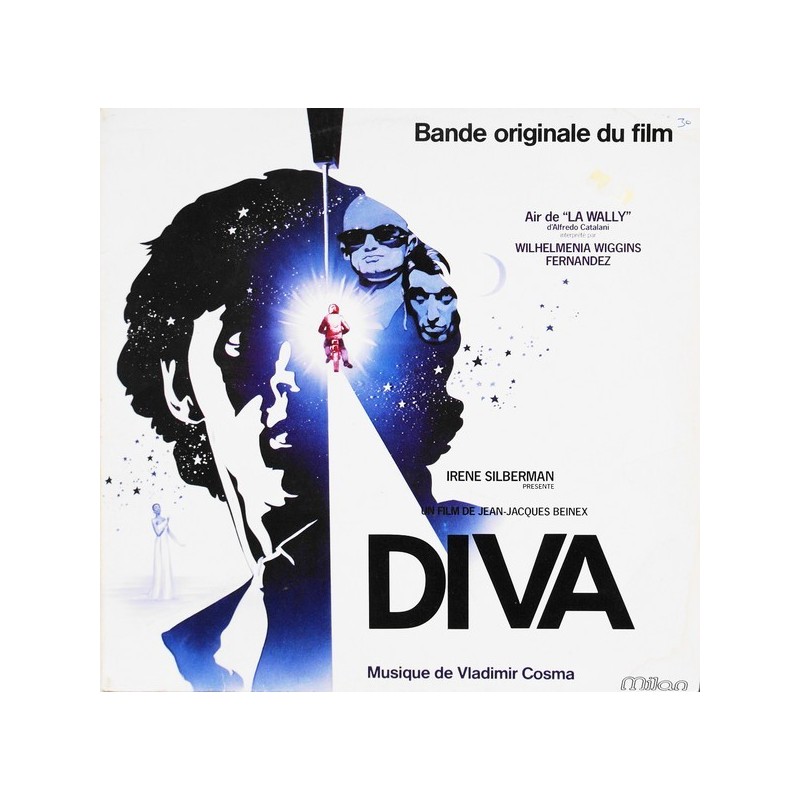 Various‎–Diva (Bande Originale Du Film) -Vladimir Cosma |1981      Milan ‎– A 120 061