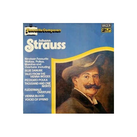 Strauss  Johann-Vienna Philharmonic Orchestra Willi Boskovsky ‎|1976     Decca ‎– DPA 549/550