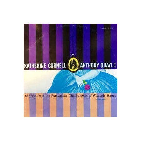 Cornell Katharine - Anthony Quayle ‎– Sonnets From The Portuguese -...|1956     Caedmon Records ‎– TC 1071