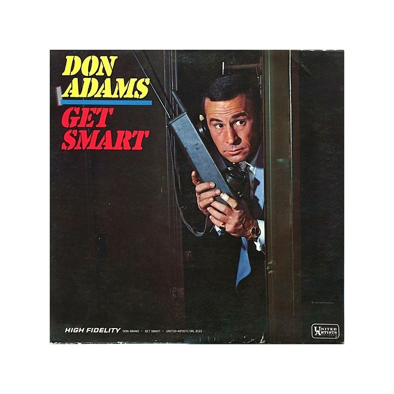 Adams Don  ‎– Get Smart |1965      United Artists Records ‎– UAL 3533