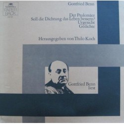 Benn  Gottfried ‎– Gottfried Benn Liest |1972     Deutsche Grammophon ‎– 2757 001