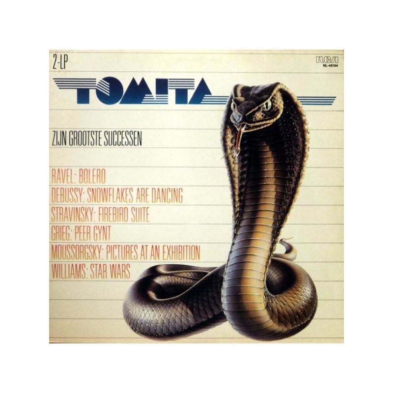 Tomita ‎– Zijn Grootste Successen |1982      RCA ‎– NL-45194