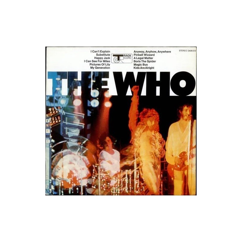 The Who ‎– Same |1975      Track Record ‎– 2409 213