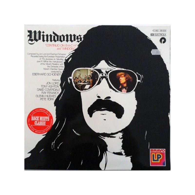 Lord ‎ Jon – Windows|1974    Purple Records ‎– 1C 062-95 634    BRAVO LP