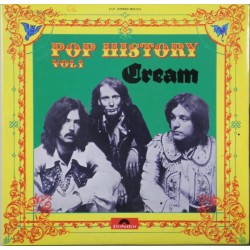 Cream ‎– Pop History Vol. 1 |1970      	Polydor 	2675 014