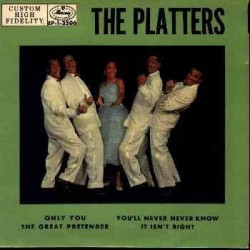 Platters ‎ The – Only You |1957     Mercury ‎– EP-1-3506 -Single