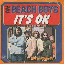 Beach Boys  The ‎– It's O.K. |1976      Reprise Records ‎– REP 14448 -Single