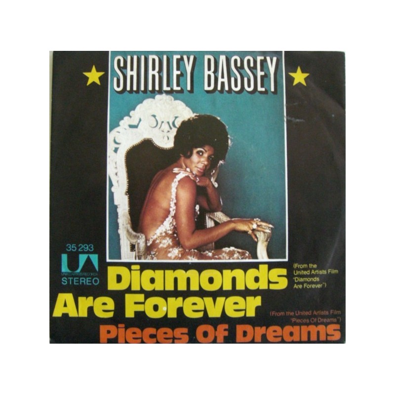 Bassey  Shirley ‎– Diamonds Are Forever |1971     United Artists Records ‎– 35 293 -Single