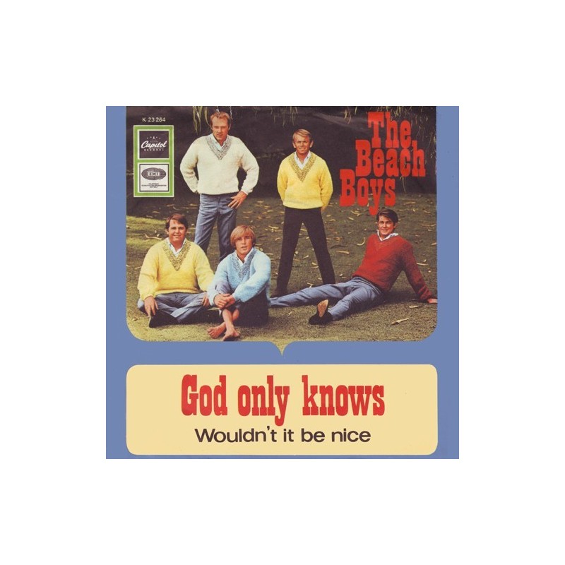 Beach Boys The – God Only Knows |1966 Capitol Records – K 23 264 -Single Beach Boys The – God Only Knows |1966 Capitol Records – K 23 264 -Single