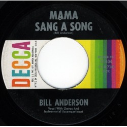 Anderson  Bill – Mama Sang A Song / On And On And On |1962     Decca ‎– 31404 -Single