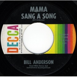 Anderson  Bill – Mama Sang A Song / On And On And On |1962     Decca ‎– 31404 -Single