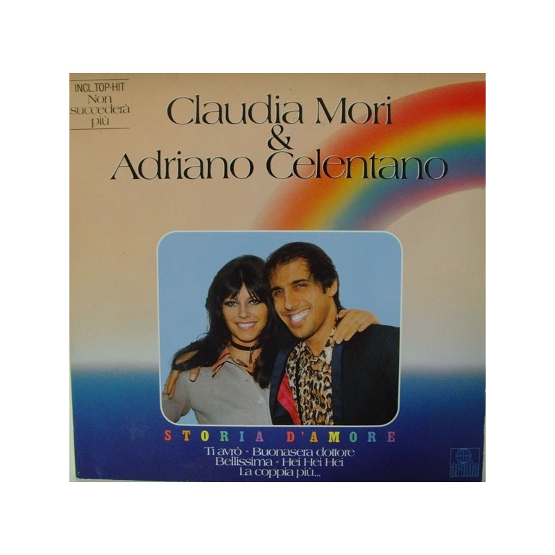 Mori Claudia & Adriano Celentano ‎– Storia D&8217Amore|1982  Ariola 204971