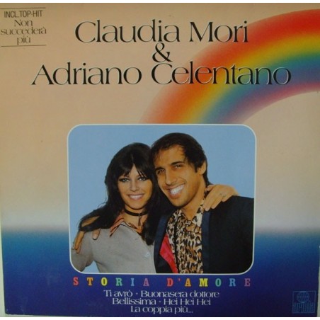 Mori Claudia & Adriano Celentano ‎– Storia D&8217Amore|1982  Ariola 204971
