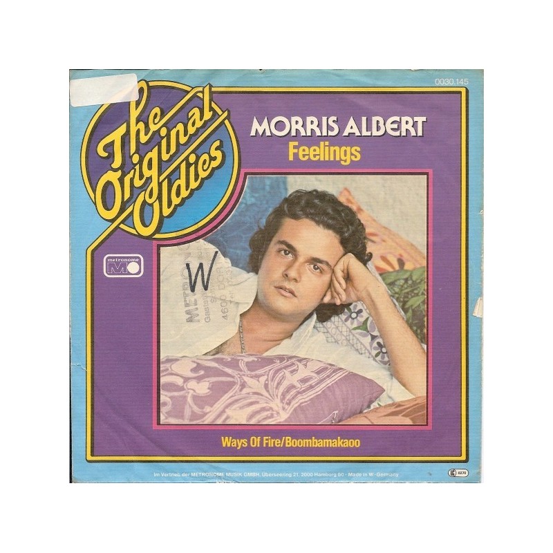 Albert ‎ Morris – Feelings | Metronome ‎– 0030.145 -Single