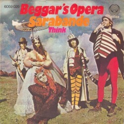 Beggar's Opera ‎– Sarabande |1971     Vertigo ‎– 6059 026 -Single