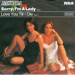Baccara ‎– Sorry, I'm A Lady |1977    RCA ‎– PB 5555 -Single