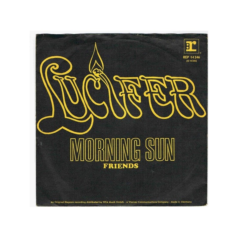 Lucifer ‎– Morning Sun / Friends |1973-Different Cover-REP 14 246 -Single