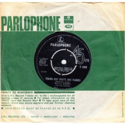 Kramer Billy J.  and The Dakotas ‎– Trains And Boats And Planes |1965     Parlophone ‎– R 5285 -Single