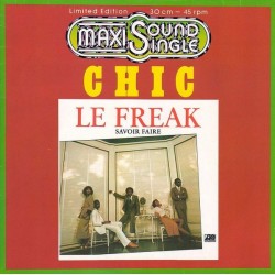 Chic ‎– Le Freak|1978   Atlantic ‎– ATL 20126-Maxi-Single-Limited Edition, Orange Vinyl