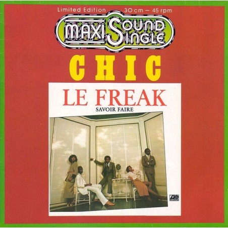 Chic ‎– Le Freak|1978   Atlantic ‎– ATL 20126-Maxi-Single-Limited Edition, Orange Vinyl
