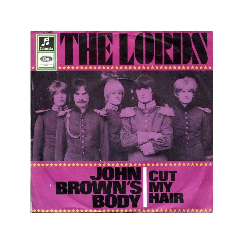 Lords The – John Brown's Body / Cut My Hair |1968 Columbia – C 23 549-Single Lords The – John Brown's Body / Cut My Hair |1968 Columbia – C 23 549-Single