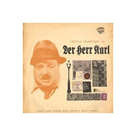 Qualtinger ‎Helmut – Der Herr Karl|1961   Lebendiges Wort ‎– LW 1 