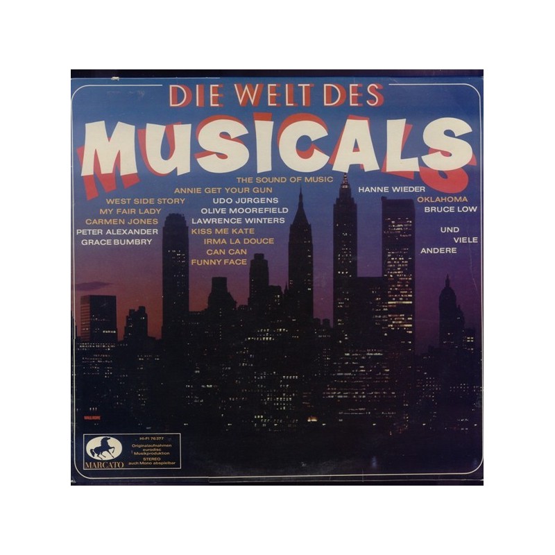 Various – Die Welt Des Musicals|Marcato – 76377 Various – Die Welt Des Musicals|Marcato – 76377