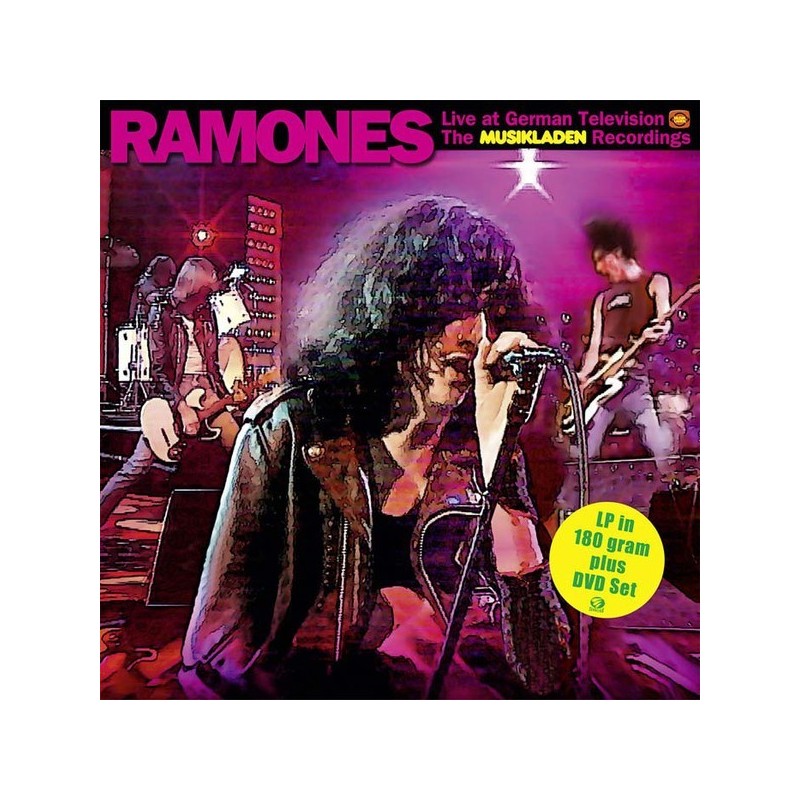Ramones ‎– Live At German Television - The Musikladen Recordings|2014  Sireena Records ‎– SIR4027
