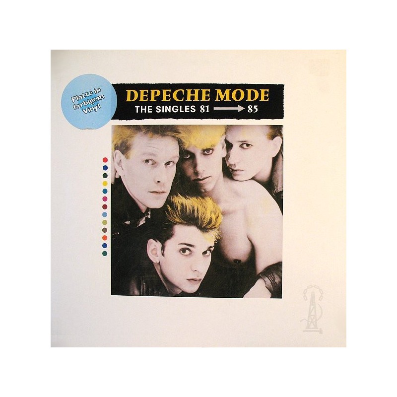 Depeche Mode ‎– The Singles 81 - 85|1988   Mute ‎– INT 146.817-Grey Vinyl!!