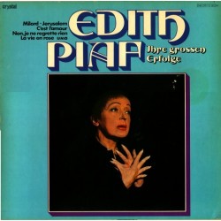 Piaf ‎Edith – Ihre Grossen Erfolge|Crystal ‎– 048 CRY 12 923